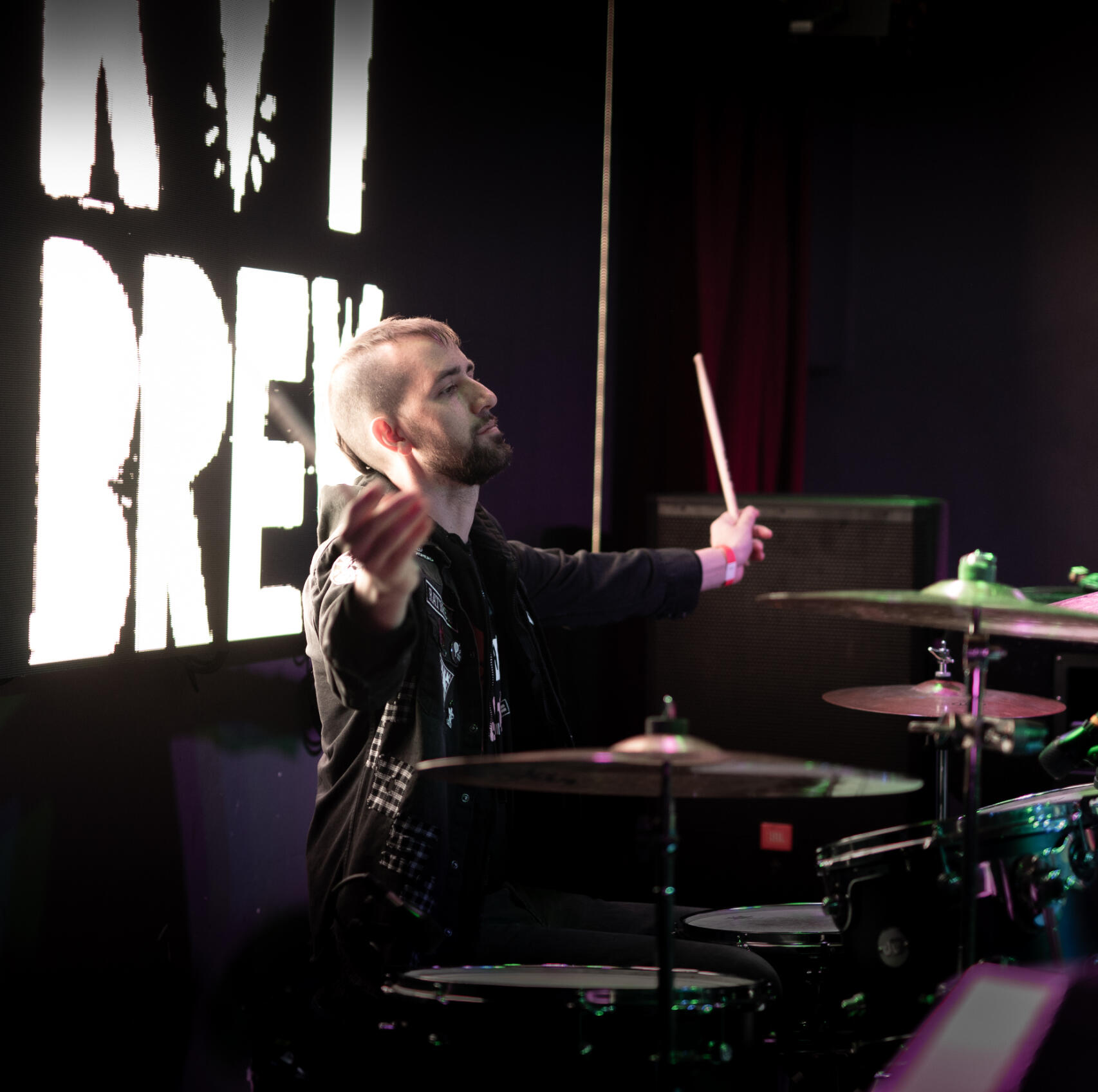 Robbie - drums